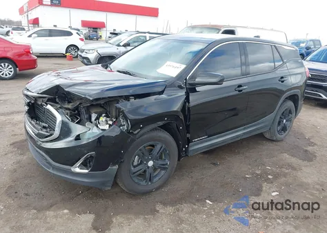 2018 GMC Terrain Sle from USA, damaged, VIN 3GKALMEV1JL221459